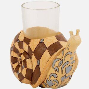 New Jim Shore Snail Candle Holder